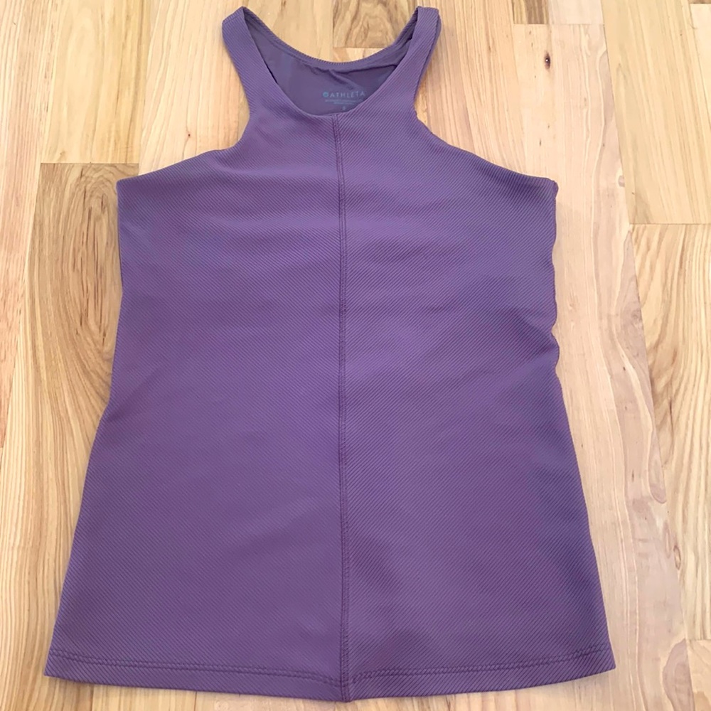 Athleta woman sport tank with in built bra size S